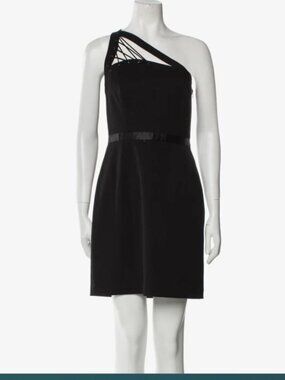 Jay Godfrey One-Shoulder Mini Dress